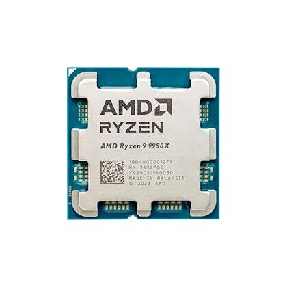 Процессор AM5 Ryzen 9 9950X 4,30 ГГц (5,70 ГГц), 16 ядер, 32 потоков, Radeon, Granite Ridge, 170Вт OEM  (100-000001277)
