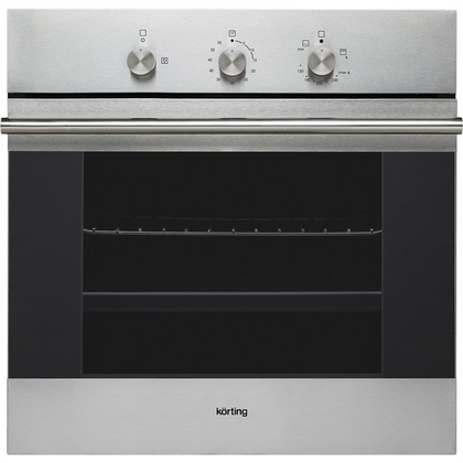 Электрический встраиваемый духовой шкаф Korting OGG 541 CFX серебристый ( объем - 59 л. t -250°)