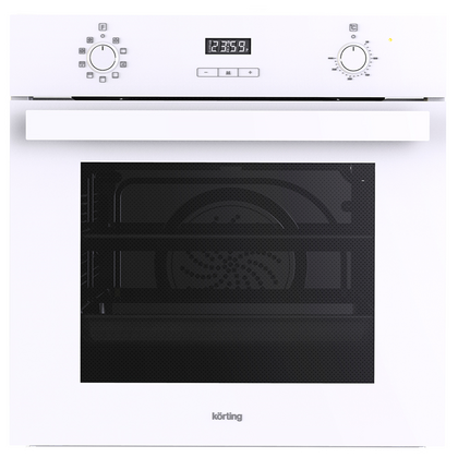 Электрический встраиваемый духовой шкаф Korting OKB 591 CSGW белый ( объем - 64 л. t -275°)
