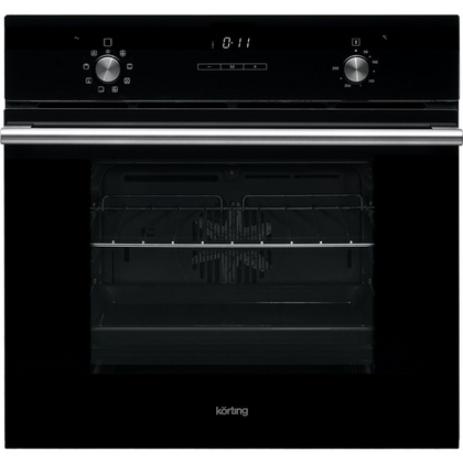 Электрический встраиваемый духовой шкаф Korting OKB 792 CFN черный ( объем - 64 л. t -275°)