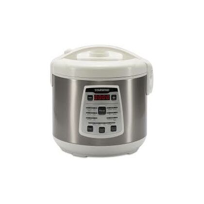 Мультиварка Starwind SMC4200 белый/ серебристый (900 Вт; объем - 5 л; управления: электронное)