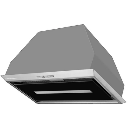 Вытяжка встраиваемая Kuppersberg INTRO 60 X нержавеющая сталь (1500 м³/ ч, потребляемая мощность - 246 Вт)