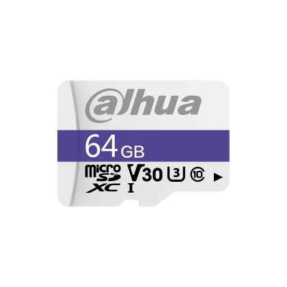 Карта памяти microSDXC Dahua DHI-TF-C100/ 64GB 64Gb UHS-I (U3) Class 10 без адаптера (DHI-TF-C100/ 64GB)