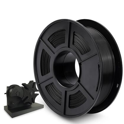 Купить Филамент PLA Matte Black для 3D печати (1,75мм/ 330м/ 1кг) NV Print в Симферополе, Севастополе, Крыму