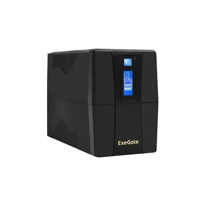 ИБП ExeGate SpecialPro Smart LLB-650 650ВА/ 360Вт, 2хSchuko, AVR, (Аккумулятор 12В/ 7.2Ah)