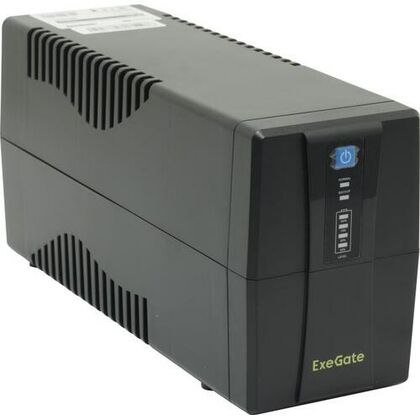 ИБП ExeGate Power Back BNB-800 800ВА/ 480Вт, 4хC13, AVR, (Аккумулятор 12В/ 7.2Ah)