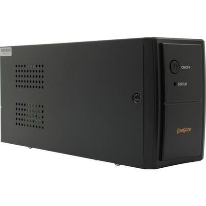ИБП ExeGate Power Back BNB-650 650ВА/ 360Вт, 2хSchuko, AVR, (Аккумулятор 12В/ 7,2Ah)