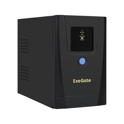 ИБП ExeGate SpecialPro UNB-650 650ВА/ 360Вт, 1xSchuko, 2xC13, AVR, USB, (Аккумулятор 12В/ 7Ah)