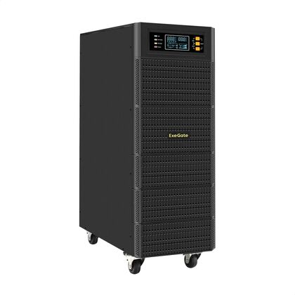 ИБП ExeGate On-line PowerExpert TL-575-6kVA 6000ВА/ 6000Вт, клемы, AVR, (Аккумулятор 12В/ 7,2Ah*16)