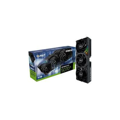 Видеокарта PCI-e: GeForce RTX 5070 Ti GamingPro V1 Palit (16Гб, GDDR7, 256 бит,3 x DP, HDMI) NE7507T019T2-GB2031Y
