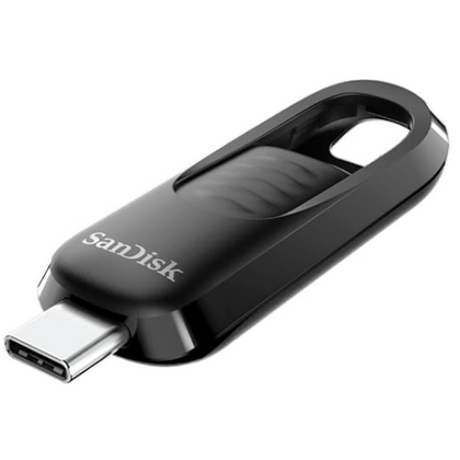 Флеш-накопитель Sandisk 64Gb USB Type C Ultra Slider Черный (SDCZ480-064G-G46)