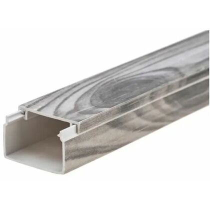 Короб ПВХ монтажный 25x25, Канадский клен, Rexant (28-2525-85)  кратность заказа 2 метра