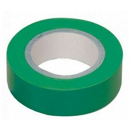 Изолента ПВХ 0,13х19мм, 25м, зеленая Kranz (KR-09-2203) кратность заказа 5 рулонов