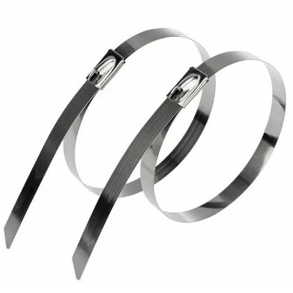 Стяжка кабельная стальная (304) 200x7,9мм (50 шт/ уп) Rexant (07-0210)