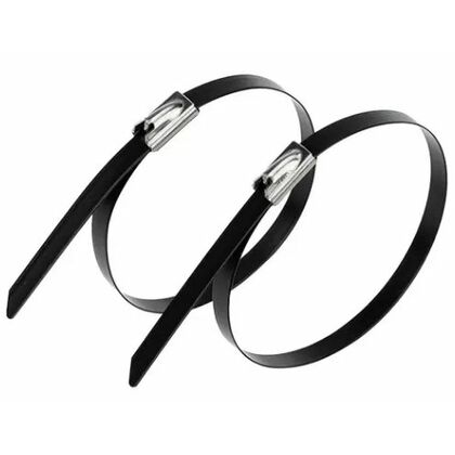 Стяжка кабельная стальная с полимерным покрытием 200x4,6мм (50 шт/ уп) Rexant (07-0208-5)