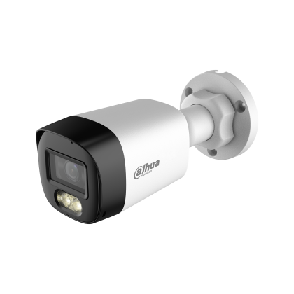 Видеокамера аналоговая 5 Mp уличная Dahua цилиндрическая, f: 3.6 мм, 2880*1620, ИК: 30 м, LED:30 м, микрофон (DH-HAC-HFW1500RLP-IL-A-0360B-S3)