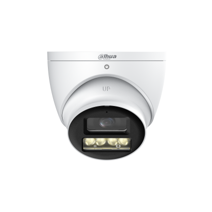 Видеокамера аналоговая 8 Mp уличная Dahua купольная, f: 2.8 мм, 3840*2160, ИК: 40 м, LED:40 м, микрофон (DH-HAC-HDW1801TP-IL-A-0280B-S3)
