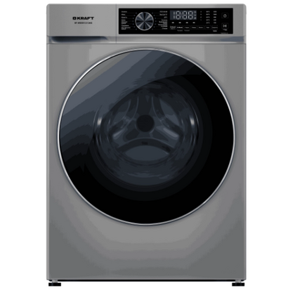 Стиральная машина с паром Kraft KF-MDDS12126G серый, 12 кг, дисплей -да, глубина - 58 см, 1200 об/ мин