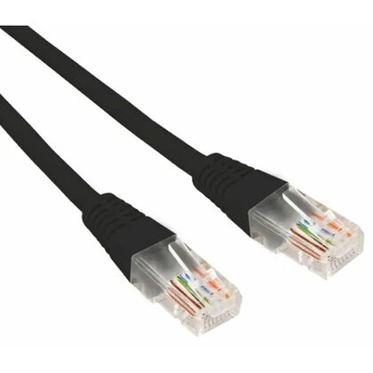 Патч-корд UTP-RJ-45, медь, Cat6, LSZH, черный, 1,5м Rexant (02-0292-105)