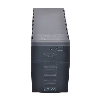 Купить ИБП PowerCom RPT-600AP 600 ВА/ 360 Вт, 3*IEC 320 C13 (компьютерный), AVR, USB, RJ45 ( Аккумулятор 12 V/ 7,2 Ah*1) в Симферополе, Севастополе, Крыму