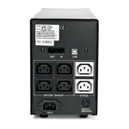 Купить ИБП PowerCom IMP-1025AP 1025 ВА/ 615 Вт, 6*IEC 320 C13 (компьютерный), AVR, USB, RJ45/ RJ11 ( Аккумулятор 12 V/ 7,2 Ah*2) в Симферополе, Севастополе, Крыму