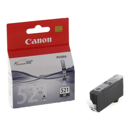 Купить Картридж Canon CLI-521BK IJ EMB Black Canon Pixma iP3600/ iP4600/ iP4700/ MP540/ MP620/ MP630/ MP980 в Симферополе, Севастополе, Крыму