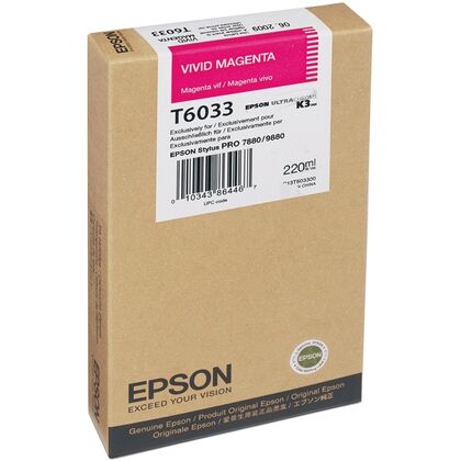 Купить Картридж Epson C13T603B00 Magenta 78мл. (Stylus Pro 7800/ 98007800/ 9800) в Симферополе, Севастополе, Крыму