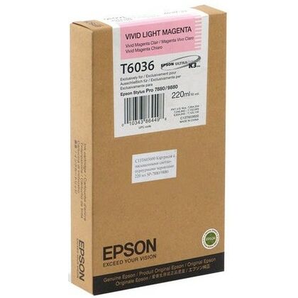 Купить Картридж Epson C13T603600 Light Magenta (Stylus Pro 7880/ 9880) в Симферополе, Севастополе, Крыму