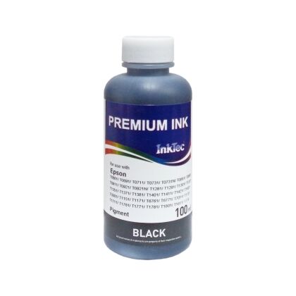 Купить Чернила Epson (E0013-100MB) T0681/ T0691/ T0711/ T0731/ T0881/ T0891/ T0901/ T0911/ T0921/ T0971/ T11 Black, Pigment, 100 мл, InkTec в Симферополе, Севастополе, Крыму