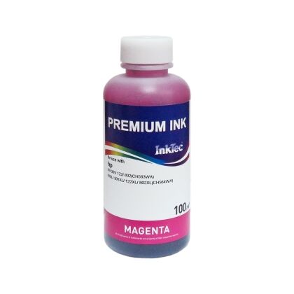 Купить Чернила HP (H1061-100MM) CH562WA (61/ 301/ 122/ 862), CH564WA (61XL/ 301XL/ 122XL/ 862XL) Magenta, Dye, 100 мл, InkTec в Симферополе, Севастополе, Крыму