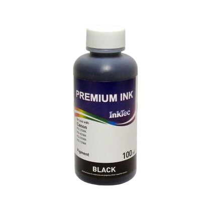 Купить Чернила Canon (C5025-100MB) PGI-225BK/  425BK/  525BK/  725BK Black, Pigment, 100 мл, InkTec в Симферополе, Севастополе, Крыму