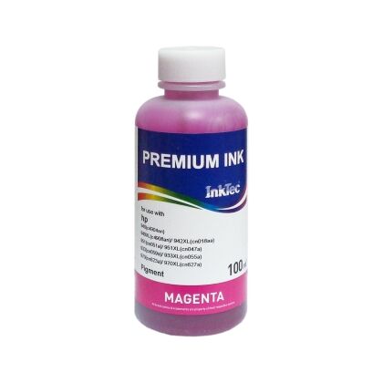 Купить Чернила HP C4904AN(940), C4908AN(940XL), CN018AA(942XL) Magenta, Pigment, 100 Мл, InkTec в Симферополе, Севастополе, Крыму