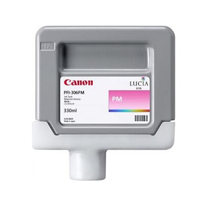 Картридж: Canon PFI-306PM (photo magenta) 330 мл [для imagePROGRAF iPF8400, iPF8400S, iPF8400SE, iPF9400, iPF9400S] (