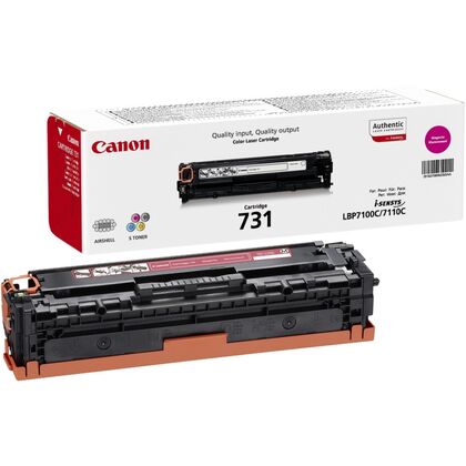 Тонер-картридж: Canon 731M (magenta) [для Canon i-SENSYS LBP7100Cn/ 7110Cw] (6270B002)