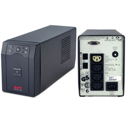 Источник бесперебойного питания APC Smart-UPS SC620I 620VA [SC]