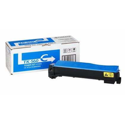 Тонер-картридж TK-560C 10 000 стр. Cyan для FS-C5300DN/ C5350DN