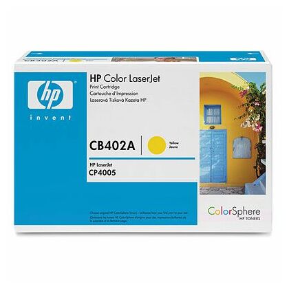 Картридж HP CLJ CB402A Yellow