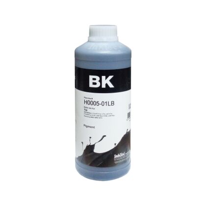 Чернила HP C6656A, C8727A, Black, Pigment, 1 л, InkTec