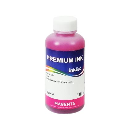 Чернила HP 971 CN623AM, Magenta, Pigment, 100 Мл, InkTec