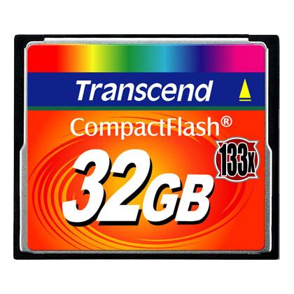 Карта памяти CF Transcend 32Gb 133x (TS32GCF133)