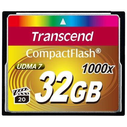 Карта памяти CF Transcend 32Gb 1000x (TS32GCF1000)