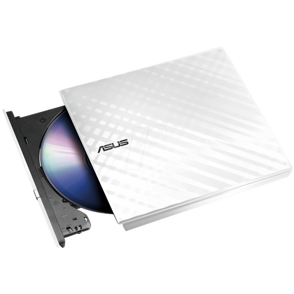 Внешний оптический дисковод Asus Super Multi SDRW-08D2S-U LITE/ WHT/ G/ AS White Slim (90-DQ0436-UA221KZ)