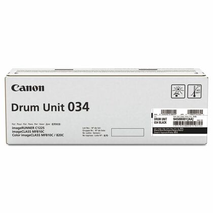 Фотобарабан Canon Drum Unit 034 (black) [для устройств Canon imageRUNNER C1225, C1225iF] (9458B001)
