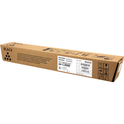 Тонер-картридж Ricoh Toner Cartridge MPC3000E (black) [для устройств Ricoh Aficio MP C2000, MP C2500, MP C3000] (842030)