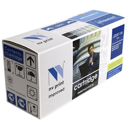 Картридж HP CLJ CE411A (M351/ M451/ MFP M375/ MFP M475) Cyan NV Print