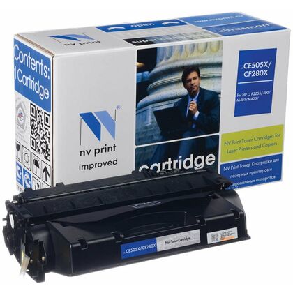 Картридж HP LJ CF280X/ CE505X (LJ P2035/ 2055, M400/ M401/ M425) NV Print