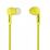 Наушники-вкладыши Smartbuy PRIME 3,5mm, желтый (SBE-160)