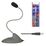 Микрофон Defender MIC-111 mini jack 3.5 mm, серый (64111)