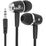 Наушники-вкладыши Defender Basic-620 mini jack 3.5 mm, черный (63620)