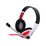 Наушники накладные Defender Warhead G-120 с микрофоном, 2 x mini jack 3.5 mm, белый/ красный (64098)